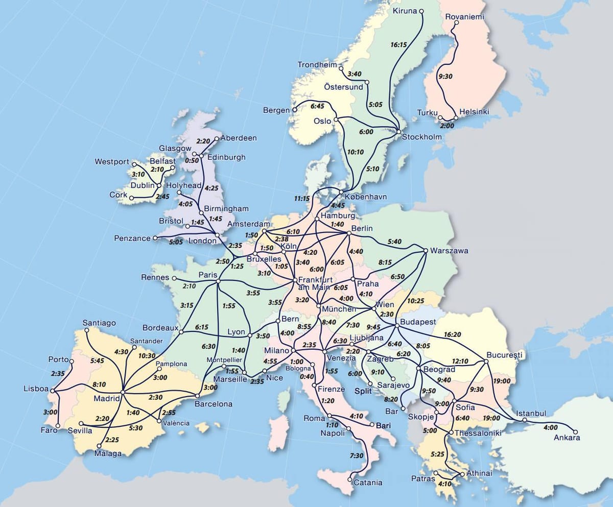 Kartica čije eurail Norveška
