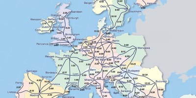 Kartica čije eurail Norveška