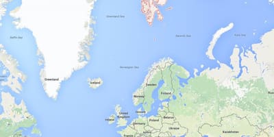 Svalbard Norveška karti